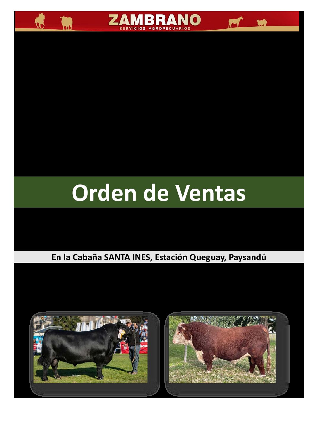 Orden de ventas