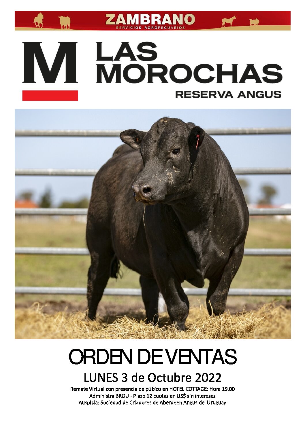 Orden de ventas