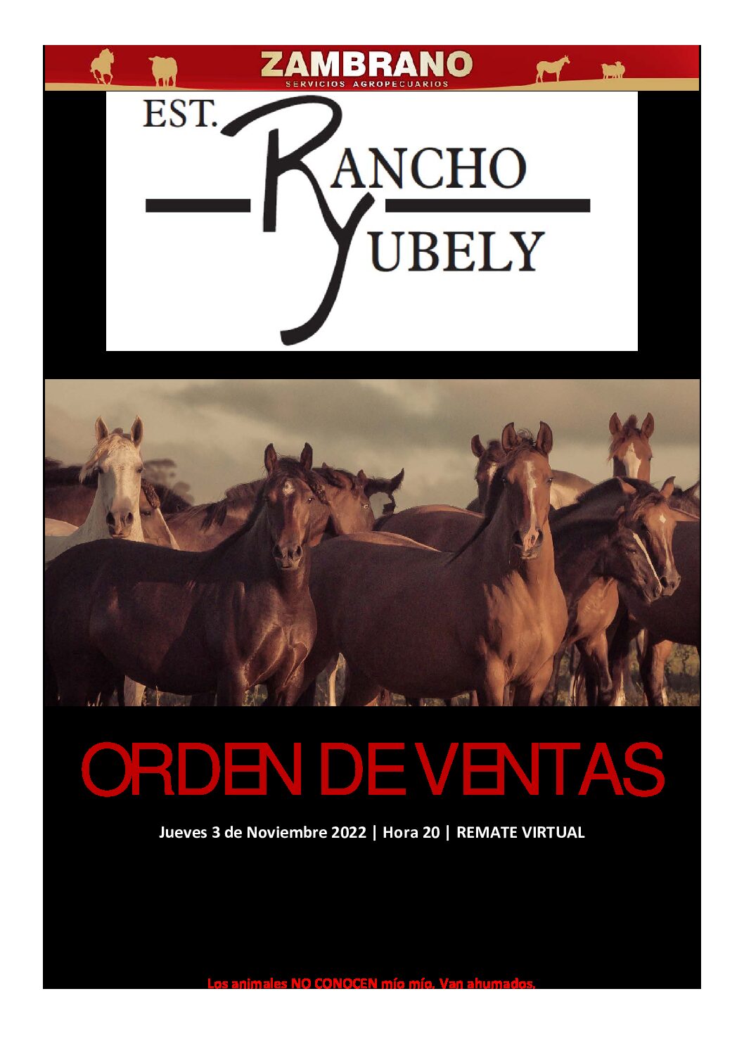 Orden de ventas