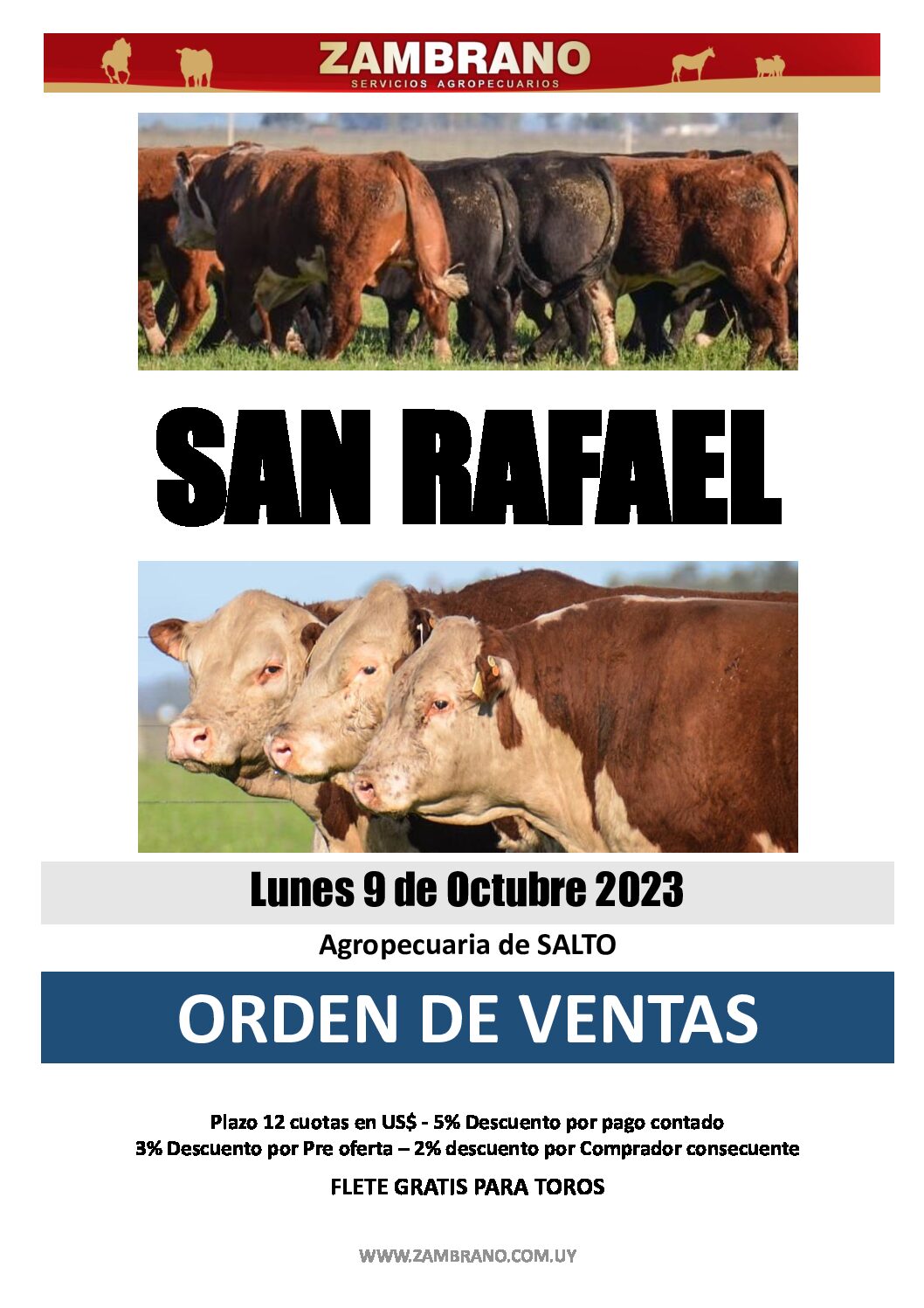 Orden de ventas