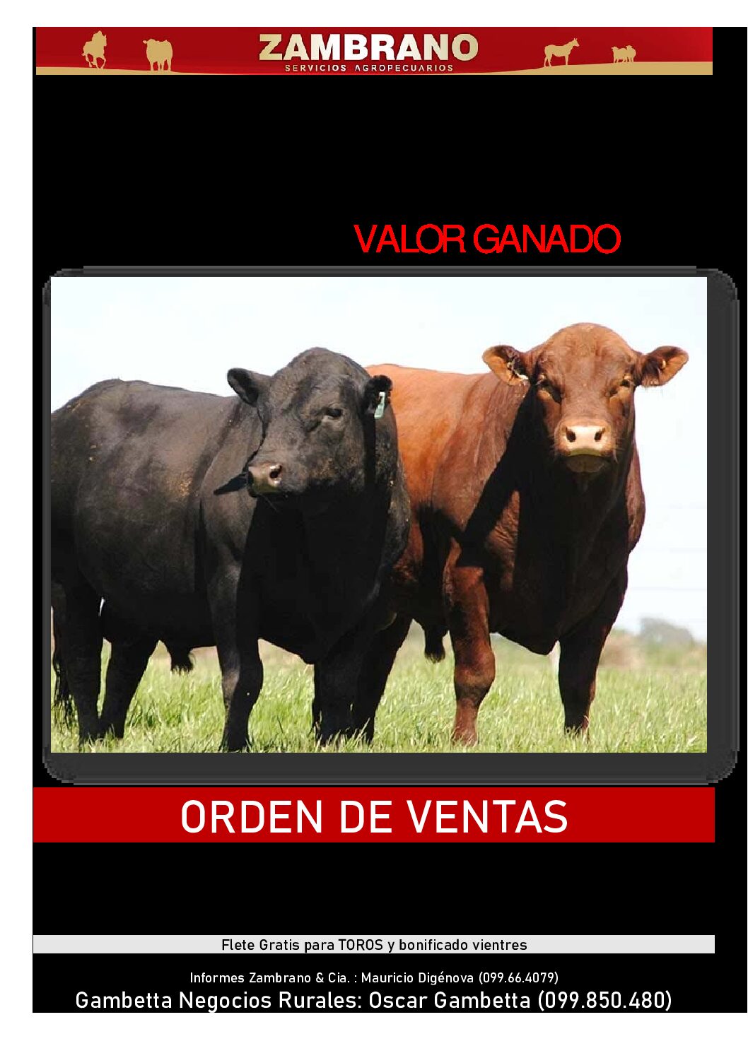 Orden de ventas