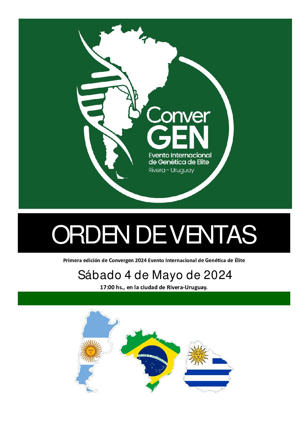 Orden de ventas