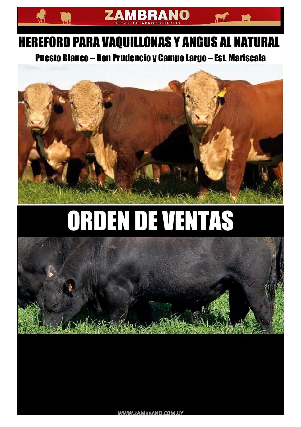 Orden de ventas