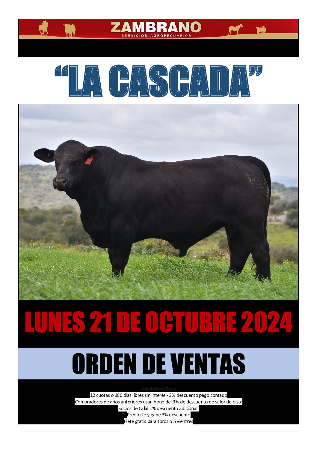 Orden de ventas