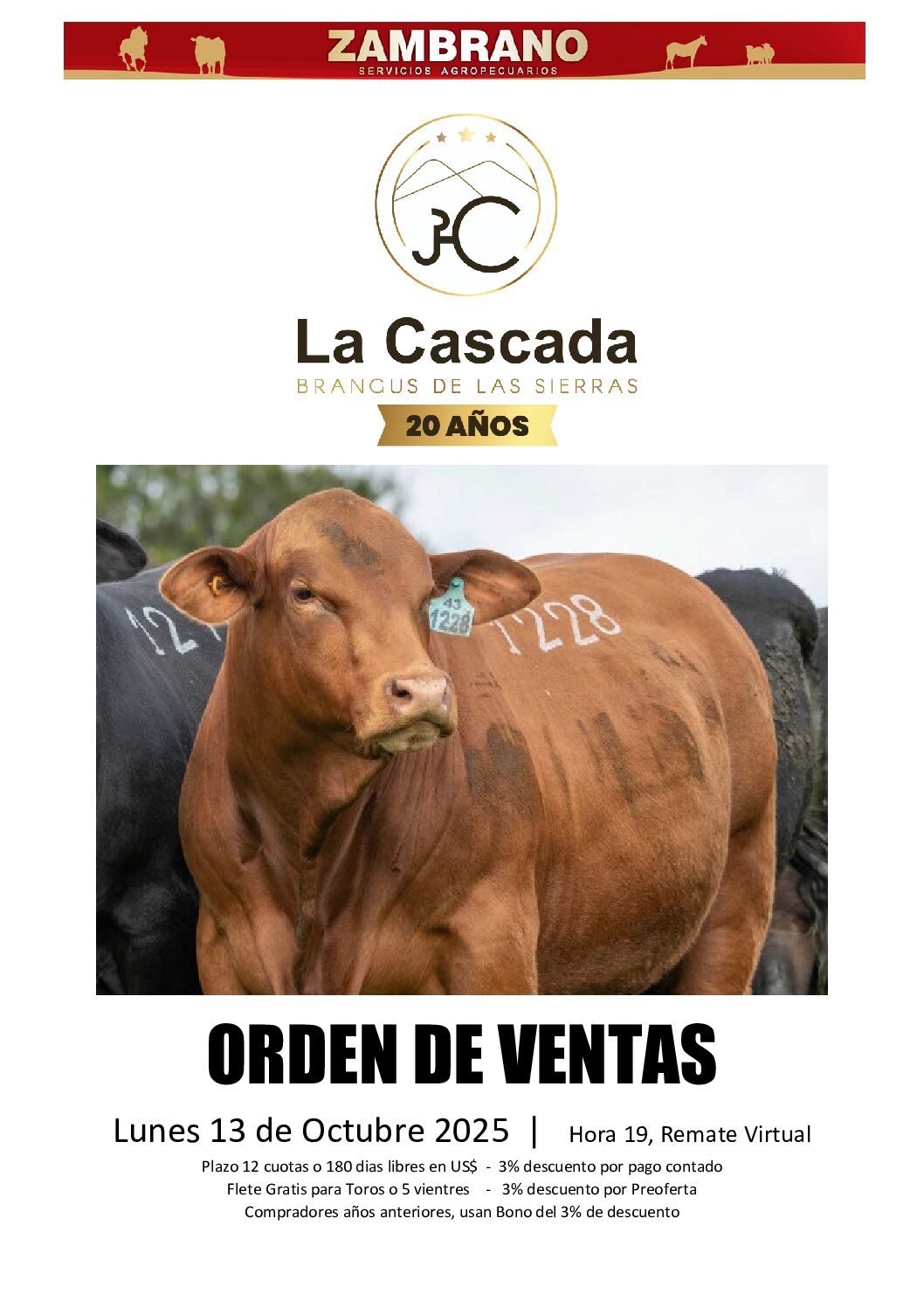 Orden de ventas