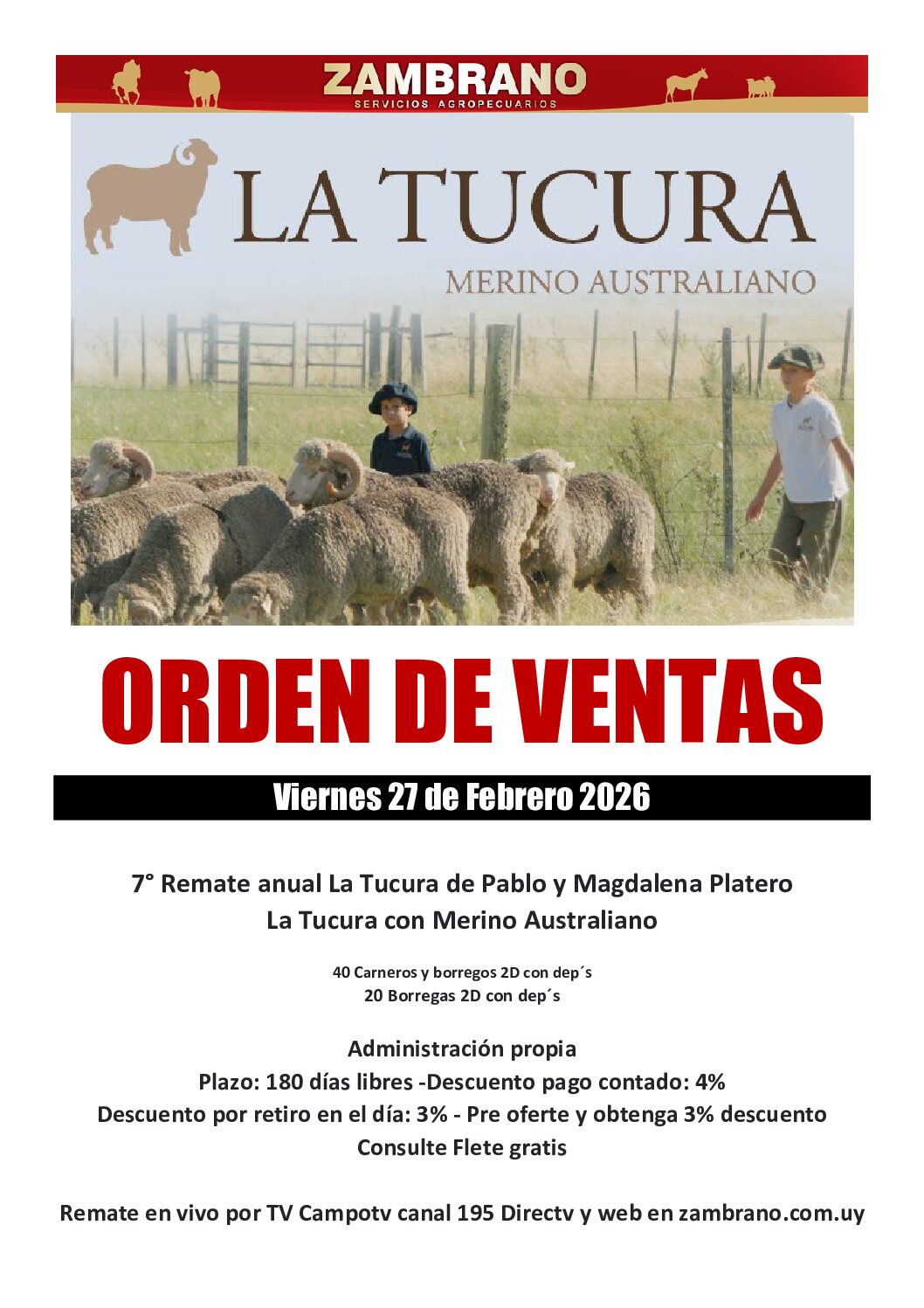 Orden de ventas