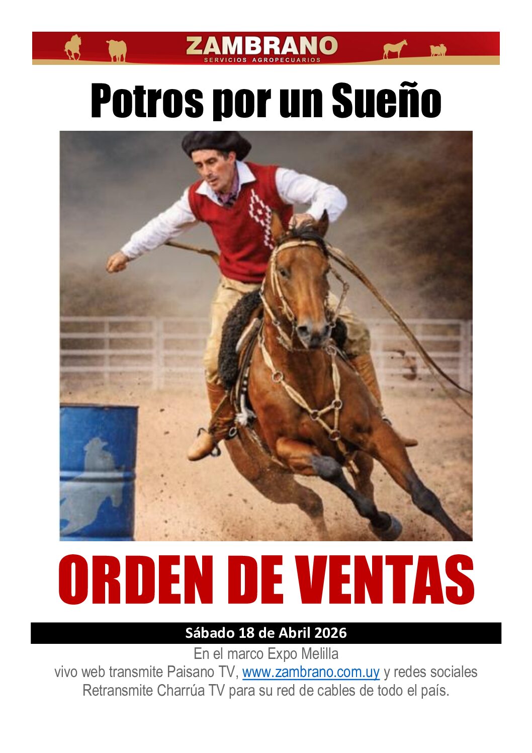 Orden de ventas