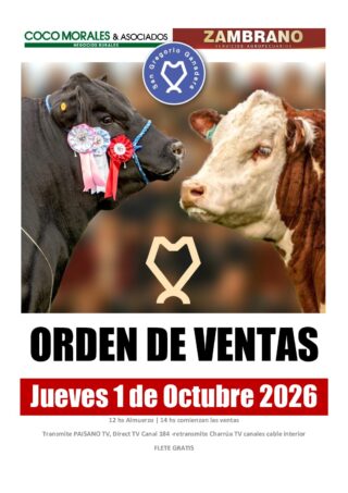 Orden de ventas