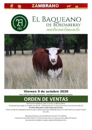 Orden de ventas